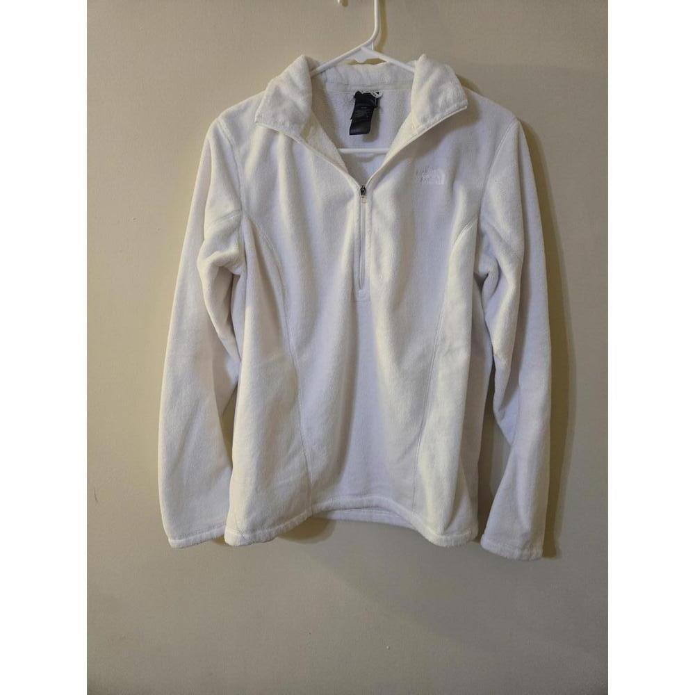 The North Face Women's White Fleece Jacket M/M